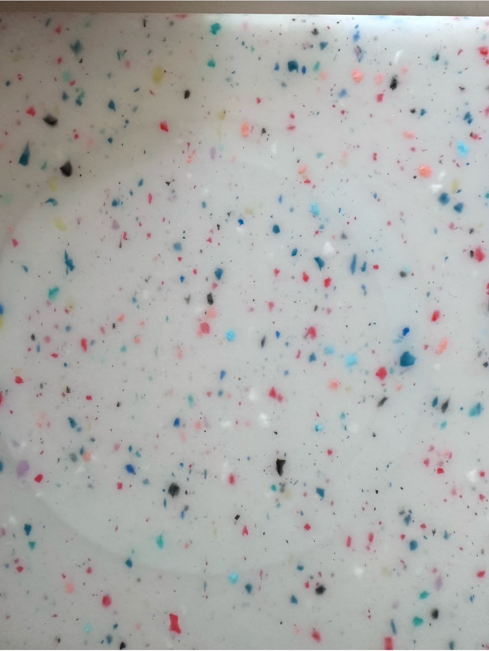 OtterBox Core iPhone 15 ProMax Phone Case - White rainbow confetti speckles - Picture 3 of 4